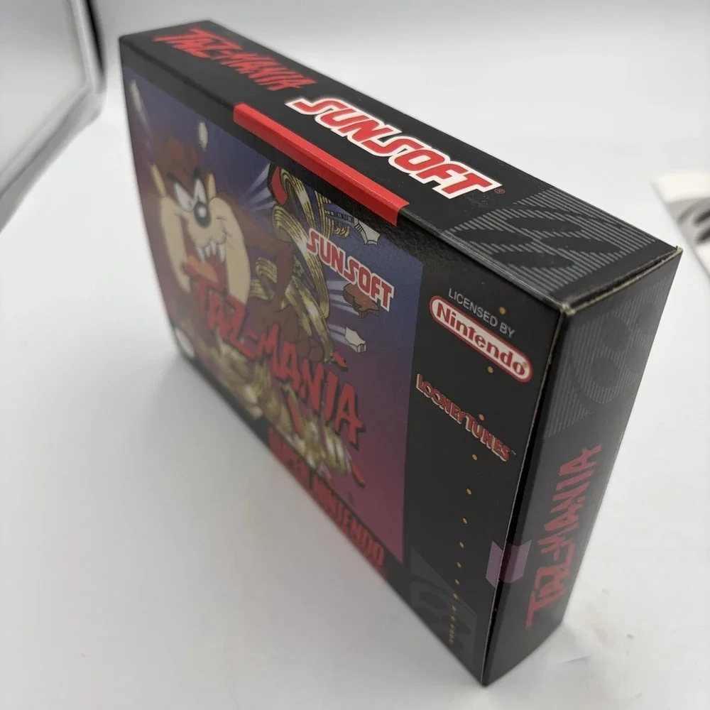 Taz-Mania (Super Nintendo Entertainment System, 1993) Box Only